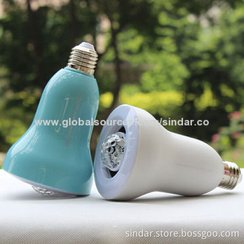 Portable Mini Bluetooth Speaker Led bulbs RGB light with CE, rohs